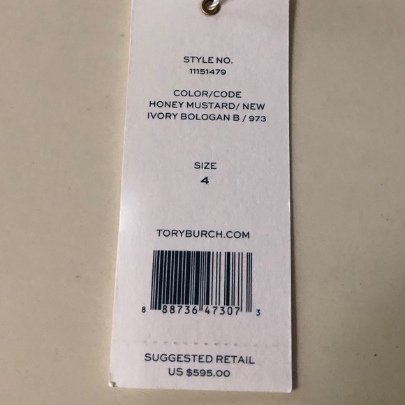 💖✨🎉 HOST PICK 💖✨🎉  Tory Burch Fray Hem Dress Size 4 EUC - Picture 11 of 11